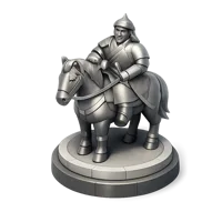 Chinggis Khaan Statue 3D icon
