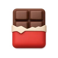 Chocolate Bar 3D icon