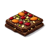 Chocolate Bark 3D icon