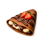 Chocolate Crepe 3D icon