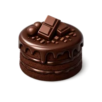 Chocolate Mud Cake 3D icon
