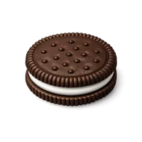 Chocolate Sandwich Cookie 3D icon