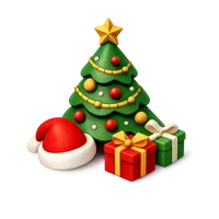 Christmas 3D icon