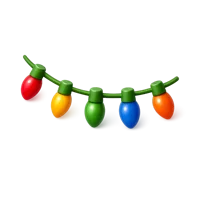 Christmas Lights 3D icon