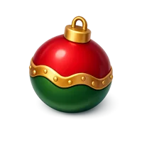 Christmas Ornament 3D icon