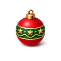Christmas Ornaments 3D icon