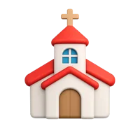 Church 3D icon