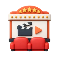 Cinema 3D icon
