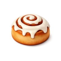 Cinnamon Roll 3D icon