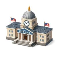 City Hall 3D icon