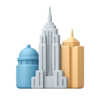 City Skyline 3D icon