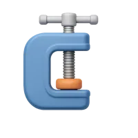 Clamp 3D icon