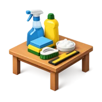 Cleaning Table 3D icon