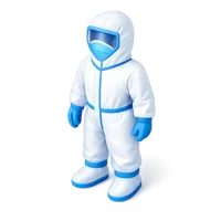 Cleanroom Suit 3D icon