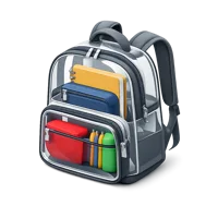 Clear Backpack 3D icon