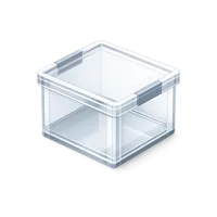 Clear Box 3D icon