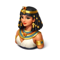 Cleopatra 3D icon