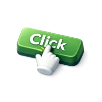 Click Button 3D icon