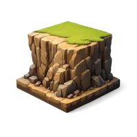 Cliff 3D icon