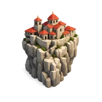 Cliff Monastery 3D icon