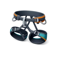 Blue Climbing Harness 3D icon