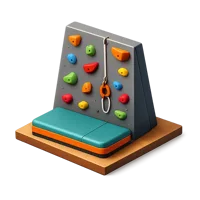 Climbing Wall 3D icon