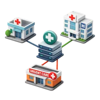 Clinic Network 3D icon