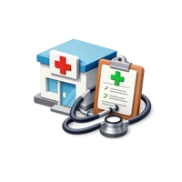 Clinic Service 3D icon