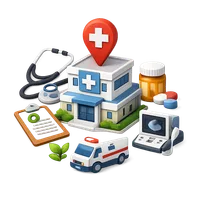 Clinics Served 3D icon