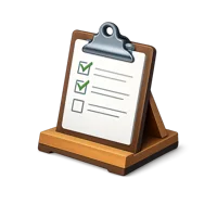Clipboard Stand 3D icon