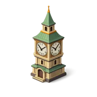 Clock Tower 3D icon