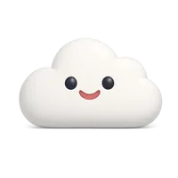Cloud Face 3D icon