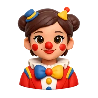 Clown Avatar 3D icon