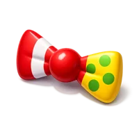 Clown Bow Tie 3D icon