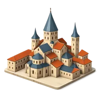 Cluny Abbey 3D icon