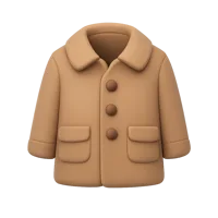 Coat 3D icon