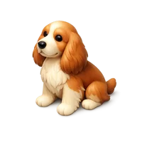 Cocker Spaniel 3D icon