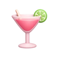 Cocktail 3D icon