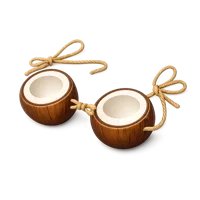 Coconut Bra 3D icon