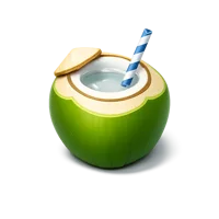 Coconut Water 3D icon