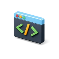 Code 3D icon