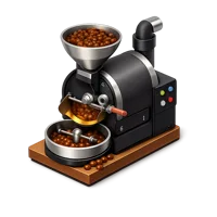 Coffee Roasting 3D icon