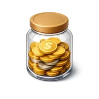 Coin Jar 3D icon