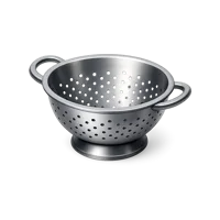 Colander 3D icon