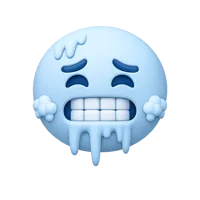 Cold Face 3D icon