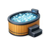 Cold Plunge Tub 3D icon