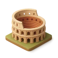 Coliseum 3D icon