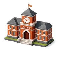 College 3D icon