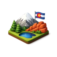 Colorado 3D icon