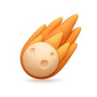 Comet 3D icon
